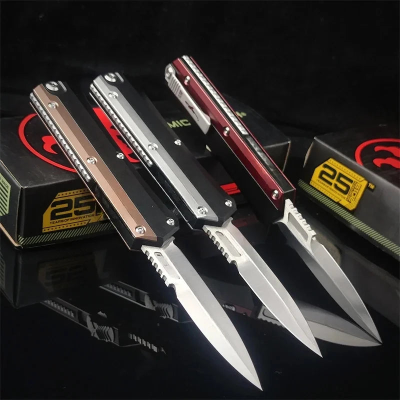 Outdoor 8817 Folding Knife D2 Steel Blade Tactical Military Hunting Knife Camping Hiking Survival EDC Pocket Knife Men's Gift
