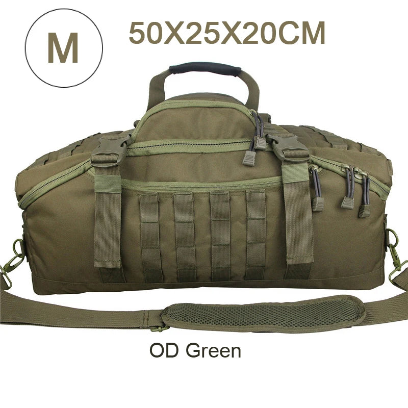 35L 40L 50L 80L Outdoor Mountaineering Molle Tactical Backpack Large Duffel Bag for Hiking Camping Travel